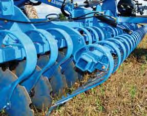 This means the Heliodor can be used in both conventional and mulch sowing systems. High working speeds and a low power requirement give high-performance tillage.
