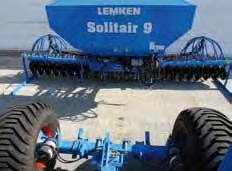 Drilling Solitair 9 semi-mounted Solitair semi-mounted - solo or in combination The semi-mounting system of the Solitair pneumatic seed
