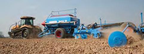 Drilling Jantar and Heliodor Fertilise and drill large areas in one pass Large farms in continental climate zones with long, hard winters and a short growing season need reliable, powerful