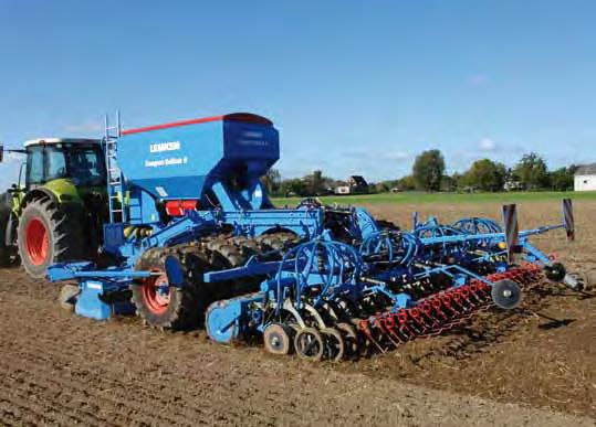 Compact Solitair with rotary harrow by LEMKEN NEW The successful Compact- Solitair is now available, for the first time, with a Zirkon power harrow cultivation element.