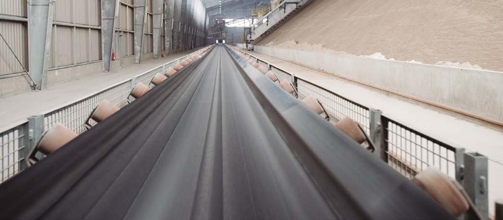BELTSIFLEX CONVEYOR BELTS CONVEYOR BELTS We manufacture our conveyor belts with synthetic fabrics: Special structures to obtain different physical properties and to maximize the