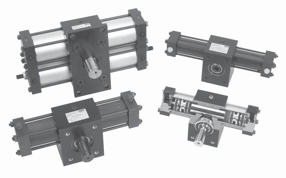 LTR Series LTR Series Light Duty Hydraulic Rack & Pinion Rotary ctuators Rack & Pinion ctuators M HTR LTR Contents Features... 2 Ordering Information... 3-4 Specifications... 5 Engineering Data.