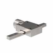 Manual Clamps for Miniature Rail for L1010 and L1012 Miniature Linear w 1 h 3 w 2 d1 l 1 w 3 L1010.CL Material Corrosion resistant stainless steel, hardened (similar to 440C).