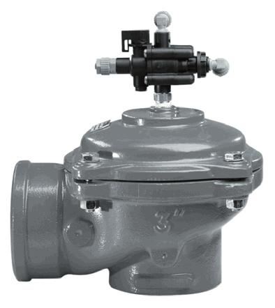 QUICK RELIEF SAFETY VALVE (QR) The valve opens instantly when the pressure in the pipeline exceeds the safe level, thus relieving excess pressure
