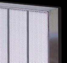 to EN 779 U15 U17 Particle sizes (not true to scale) HT-filter - for 292 mm installation depths Versions Frame depths 292 mm (HT-292) Frame material with galvanized steel Clean air side and dust air