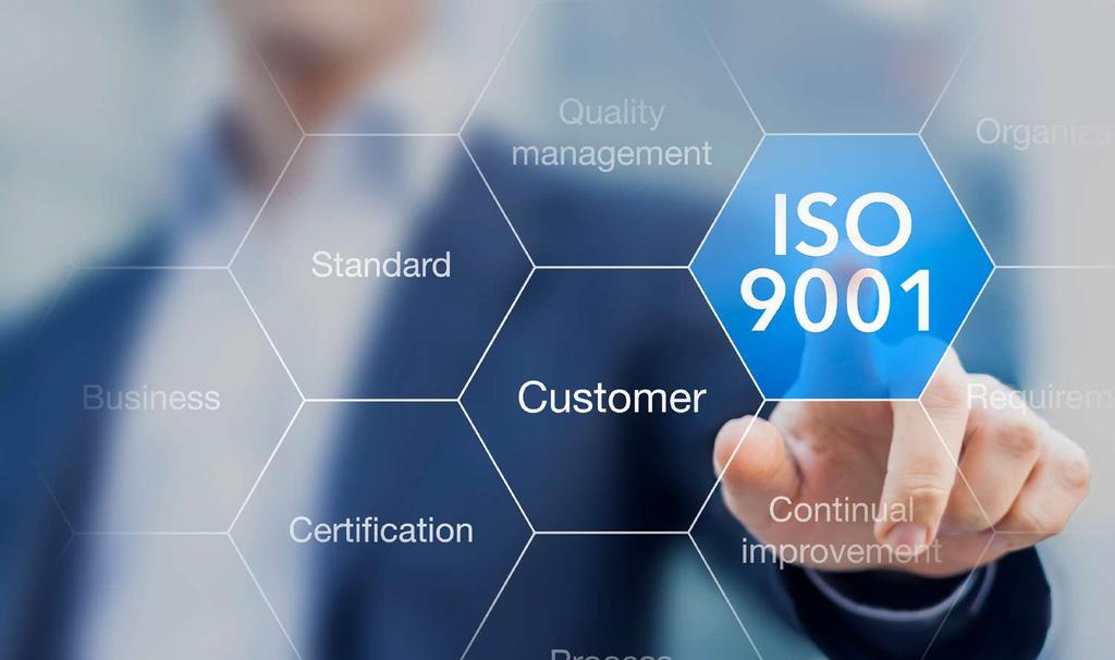 Necessary accreditation all achieved Company Certification ISO 9001/2008 ISO/TS 16949 (underway)