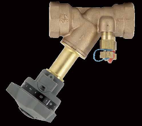 908 Deltamatic Manual Balancing Valves from ICV Offers precise control of maximum flow for static balancing between all sizes of piping and equipment across the entire hydraulic system In hydraulic