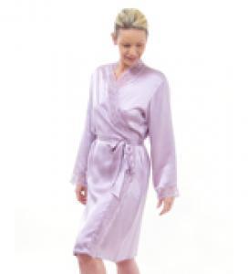 04 ace Trimmed hort ilk Dressing Gown - CWN-5805-D ilk Baby Doll - CWN-6821 avender avender Pink X X