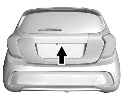38 Keys, Doors, and Windows Doors Liftgate { Warning Exhaust gases can enter the vehicle if it is driven with the liftgate, hatch/trunk open, or with any objects that pass through the seal between
