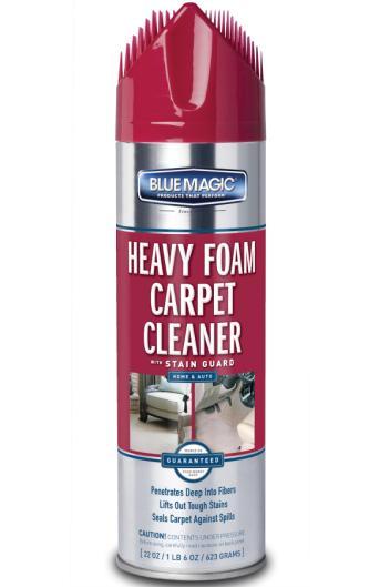 Interior Care Foaming Carpet Cleaner Penetrates into fibres Lifts out tough stains Seals carpet against stains # 912,With stain Guard Carpet