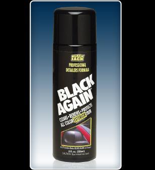Exterior Care Black Again Exterior Trim Professional Detailer s Formula With Sunscreen Cleans,