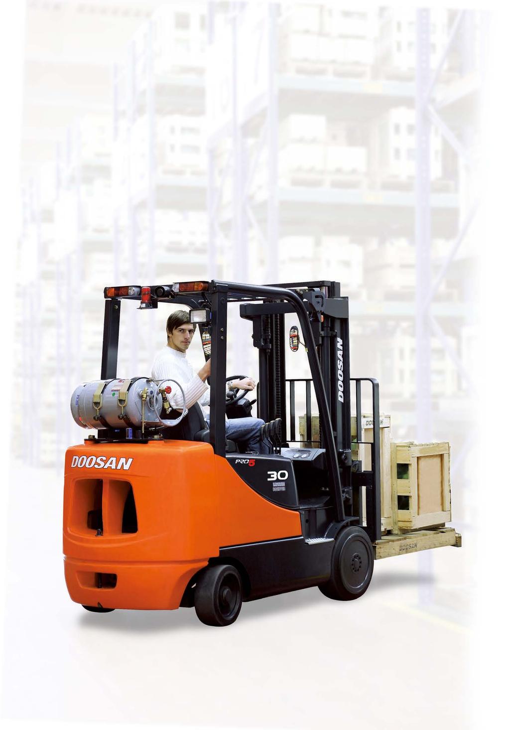 Proven Quality, Responsive Service and A Reliable Partner... After sales servicing of Doosan forklifts is available from the selling dealership backed by Doosan s own customer service center.