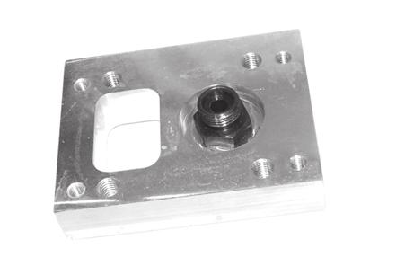 Tighten the screws evenly. Figure 64. O-Rings Connector Valve Removal and Installation 1. Remove the valve mounting block.