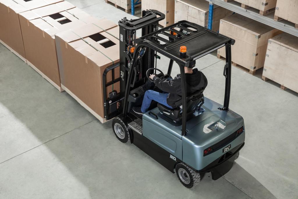 High Performance 4-Wheel Electric Forklift 20%