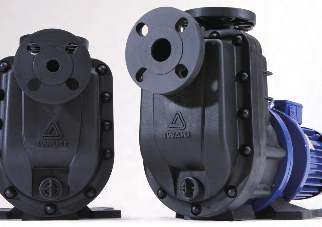 Chemically resistant self-priming magnetic drive pumps which can tolerate abnormal operation The