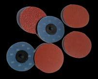 RED PRODUCTS PREMIUM ALUMINUM OXIDE CLOSED COAT 2-PLY LAMINATED RESIN BOND CLOTH (TYPER) III, SCREW-ON R-88 and Y-88 Series KWIK CHANGE DISCS Grit 2 es/ 3 es/ P120 32860 100 1 32880 50 1 P100 32861