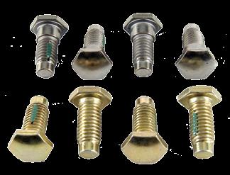 W-593 W-594 SEAT BELT ANCHOR BOLT SETS MANUFACTURED IN THE USA TO EXACT GM SPECIFICATIONS AND DOT STANDARDS BY AN OE MANUFACTURER.