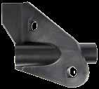 W-675 W-096 W-676 W-096B 64-74 THRU FIREWALL GAS PEDAL ROD SUPPORT A CORRECT REPRODUCTION OF THE ORIGINAL THERMOPLASTIC STYLE SUPPORT.