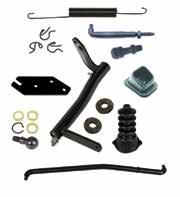 70-81 CAMARO CLUTCH LINKAGE KITS ALL SMALL OR BIG BLOCK. COMPLETE WITH ALL TECHNICALLY CORRECT COMPONENTS NEEDED FROM PEDAL TO CLUTCH FORK. QUALITY HEAT TREATED MATERIALS. DIAGRAM INCLUDED.