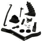 BALL STUD, PIVOT KIT, ZERK FITTING 1 CLUTCH AND BRAKE PEDAL ASSEMBLY WITH