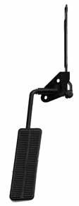 INCLUDES ALL INDIVIDUALLY AVAILABLE COMPONENTS: THERMOPLASTIC STYLE FIREWALL SUPPORT, THROTTLE ARM, HEAT TREATED THRU FIREWALL ROD, GAS PEDAL PAD,