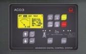 COMMANDS AND OTHERS Four operation modes: OFF - Manual starting - Automatic starting - Automatic test Pushbutton for forcing Mains contactor or Genset contactor Push-buttons: start/stop, fault reset,