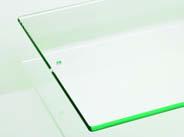 chrome-plated 0 070 523 1 Glass shelf Load capacity 20 kg Glass thickness 8 mm Width 300/400 mm Depth 850 mm 850 300/400