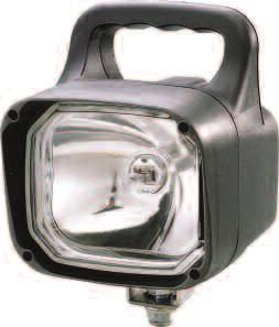SENATOR WORK LAMPS 72437 Senator Work Lamp, Spot Beam Features: fibre reinforced nylon housing, ergonomically moulded handle, stainless steel mounting hardware, off/on rocker switch with weatherproof