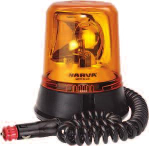 OPTIMAX ROTATING BEACONS 85658A Optimax Rotating Beacon (Amber) Magnetic Base 12/24 Volt Dual voltage, radio suppressed, magnetic base, high impact polycarbonate lens, cigarette lighter plug and 3.