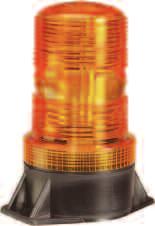 85336A Single Flash Strobe Light (Amber) Flange Base 12 8 Volts Features high impact polycarbonate lens and includes mounting bolts and gasket