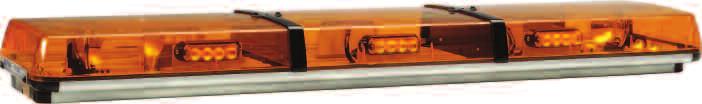 Includes twin alley lights at each end 85533A 29 1.4m (54 ) light bar, (Amber) 2 rotators, 8 L.E.