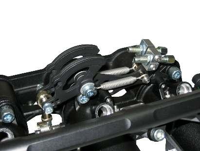 Options and Upgrades Mechanical Throttle Linkages As standard, the throttle bodies have a lever blade to which you can connect the inner throttle cable pulling from above or below between throttles 2