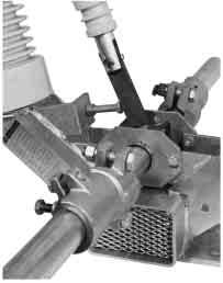 With the operating handle as far as it will go in the opening direction, each switch drive lever should lie snugly against its open stop as shown. See Figure 28.