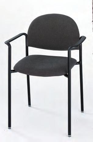 black diamond side chair 21"W 23"L 32"H