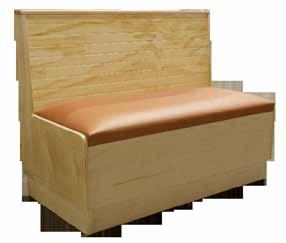 Wood Booths Bead Board Back-Platform Seat AS42-WBB-PS AD42-WBB-PS Model # 36 High GR 4/COM GR 5 GR6 Lb. AS36-WBB-PS Single 1232.50 1270.00 1302.50 123 AD36-WBB-PS Double 2090.00 2152.50 2210.