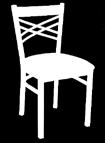 QUICKSHIP Metal Chairs-Seats Unattached Ship in 4 business days Frame Finish Codes Model # Free Freight applied, see below for details Black Pad Seat Wt Lbs 77-BVS- Loose Black Coat 32 18