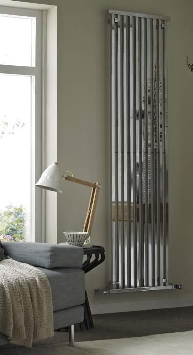 SQUIRE VERTICAL Wall Mounted DR005 An elegant square tube design with a contemporary feel. However it would also work well in a more traditional interior scheme.