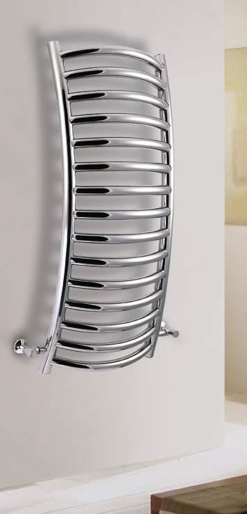 FLEXX Wall Mounted CN015 12 Flexx is sensual and curvaceous. This handcrafted towel rail is an original design, with all the functionality a fabulous towel rail must have.