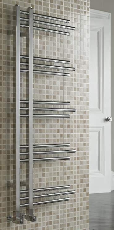 CHIC Wall Mounted MD046 Chic gives ultimate versatility allowing towels to be accessed from the side. This practical and stylish design is available chrome plated or in white.