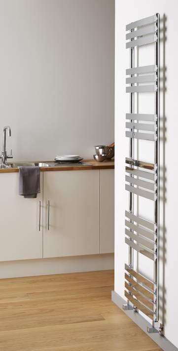 ARC Wall Mounted MD065 28 Arc has it all, ample towel hanging space and good heat output. Coordinate your bathroom or kitchen with a choice of Black, White or finishes.