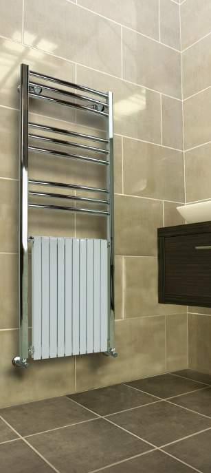 HARMONIQUE Wall Mounted MD060 46 A perfect combination for heating and drying. This versatile product will suit any modern bathroom.