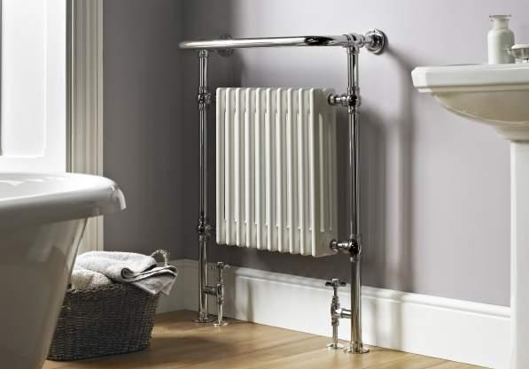 REGENCY Floor and Wall Mounted LG004 / OG006 The classic column radiator towel rail, offering high heat output.
