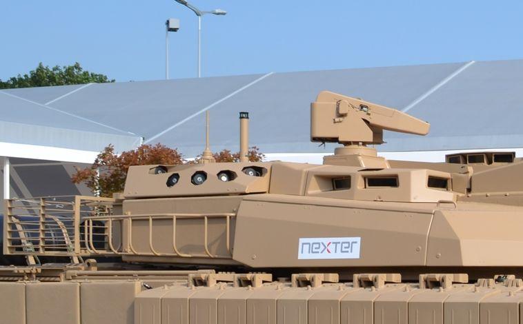 GALIX Passive Self-Defence System used, e.g. in case of the Leclerc tank - Image Credit: M.
