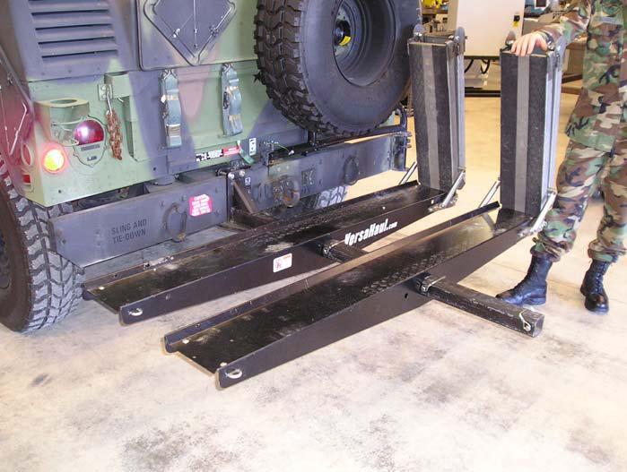 reinstallation: Two 3/4-in wrenches Note: Two 3/4-in and One 9/16-in wrenches are supplied with each transporter.