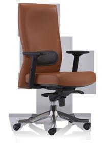 Backrest Height Adjustment Backrest height adjust knob is easily accessible to give the user straight forward