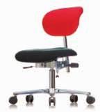 Sièges Work chairs de travail CLASSIC swivel chairs THE CHOICE IS YOURS CLASSIC backrests are available in different sizes Swivel chair with thorax backrest for use in nursery schools PUR integral