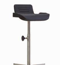 Sièges Work chairs de travail Wet rooms WERKSITZ STANDING SUPPORTS MADE OF STAINLESS STEEL (V2A) FOR WET ROOMS Wet room