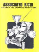 Front cover of the 1984 RC10 manual.
