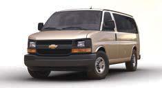 SPECIFICATIONS : EXPRESS PASSENGER VANS SPECIFICATIONS : EXPRESS PASSENGER VANS STANDARD AVAILABLE NOT AVAILABLE EXTERIOR COLORS COLOR COMBINATIONS EXTERIOR COLORS NEUTRAL MEDIUM PEWTER Woodland