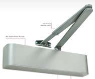 For Interior Doors up to 1100mm or 80kg max, Track Arm, Closing and